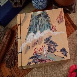 古風牛皮紙記事簿