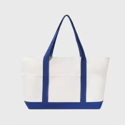 藍白托特包