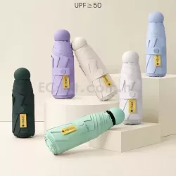 兩用迷你五摺遮