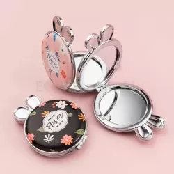 少女風雙面化妝鏡