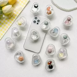 簡約不規則滴膠手機氣囊支架