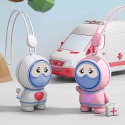 卡通掛繩便攜風扇