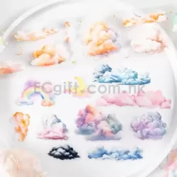 雲朵貼紙