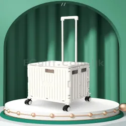 可斜拉箱蓋一體式滑蓋四輪大號購物車 拉車