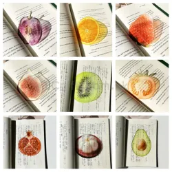 亞加力水果書籤