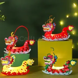 端午節DIY龍舟燈龍材料包