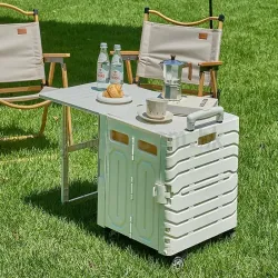 戶外露營摺疊拉車