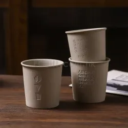 復古美式咖啡紙杯