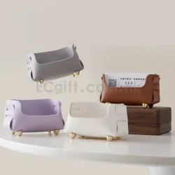 皮革名片收納盒