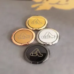 禮品編號：12266  自粘圓形金屬手機支架