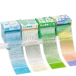 可抽拉珠光便利貼