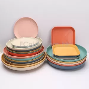 2074 - 環保小麥秸稈餐碟