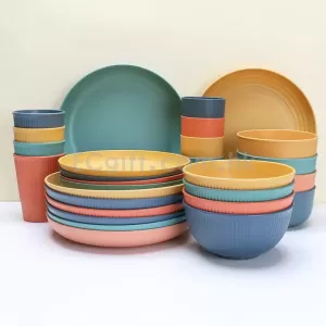 2081 - 環保小麥秸稈餐具套裝（28