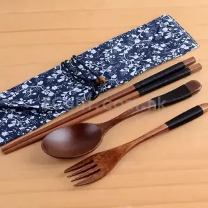 2116 - 和風木質餐具套裝