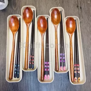 2122 - 木質餐具套裝