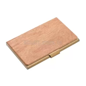 2308 -木質不鏽鋼名片盒