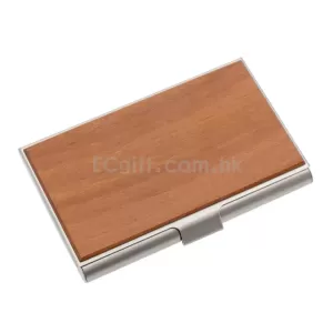 2310 -木質不鏽鋼名片盒