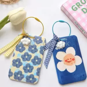 2335 - 藍色系碎花咭套