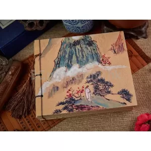 古風牛皮紙記事簿