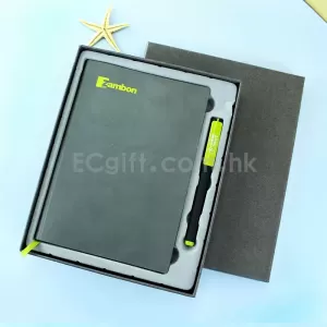 筆記簿+廣告筆套裝