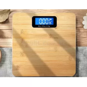 竹製家用電子秤