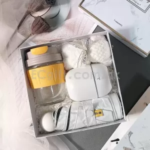 隨身玻璃水樽+加濕器+縮骨遮+小熊毛巾套