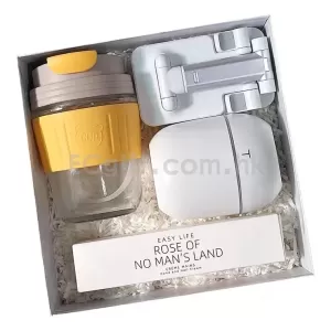 隨身玻璃水樽+加濕器+手機支架+手霜套裝