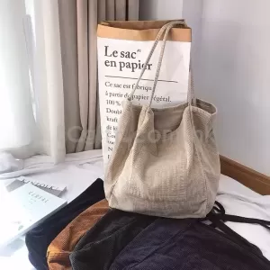絨面單肩包