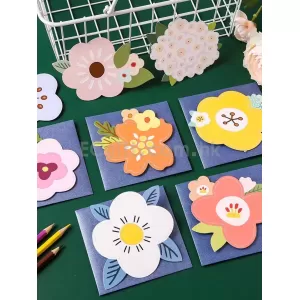 3D立體花朵心意咭