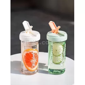 帶茶隔吸管杯