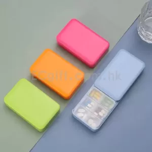 6格滑蓋藥盒