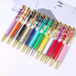 乾花金屬筆