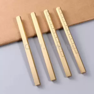 手工黃銅六棱金屬筆
