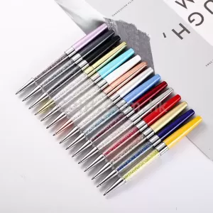 彩色水晶金屬筆