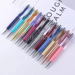 彩色水晶金屬筆