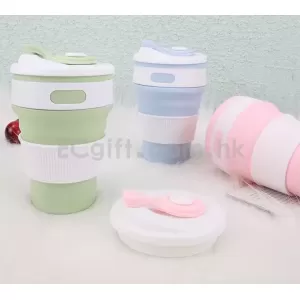 硅膠摺疊咖啡杯