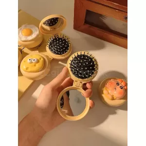 卡通化妝鏡梳