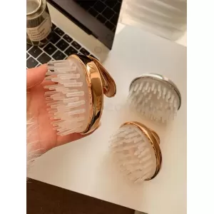硅膠按摩梳