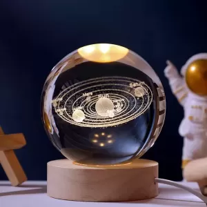 星際水晶球夜燈