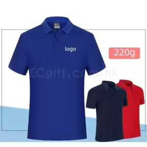 220G精梳棉翻領廣告衫 HK$38.8