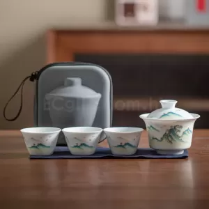 陶瓷旅行茶具套裝