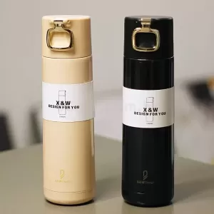 文藝簡約保溫杯