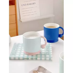 簡約撞色馬克杯
