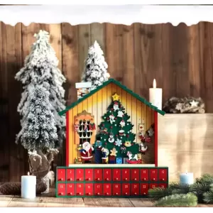 聖誕溫暖小屋收納擺件