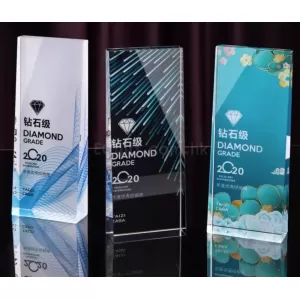 屏風款水晶獎座 HK$99