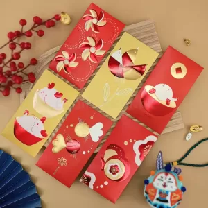 金元寶龍年利是封