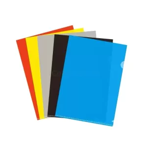 彩色透明PP文件夾 HK$1.99