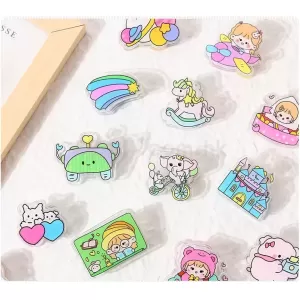 卡通亞加力夾 HK$3.89