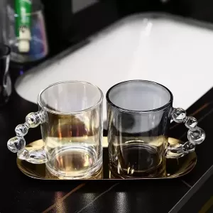 泡泡手柄玻璃杯
