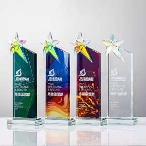 炫彩水晶獎盃